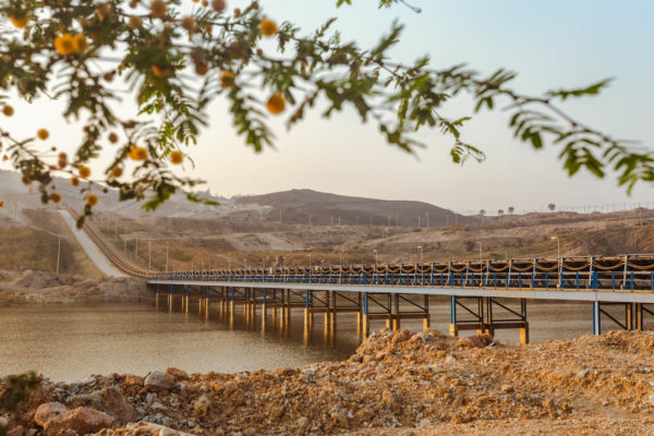 ระบบสายพานที่ใหญ่ที่สุดในเอเชียได้เริ่มขับเคลื่อนกำลังการผลิตแล้ว